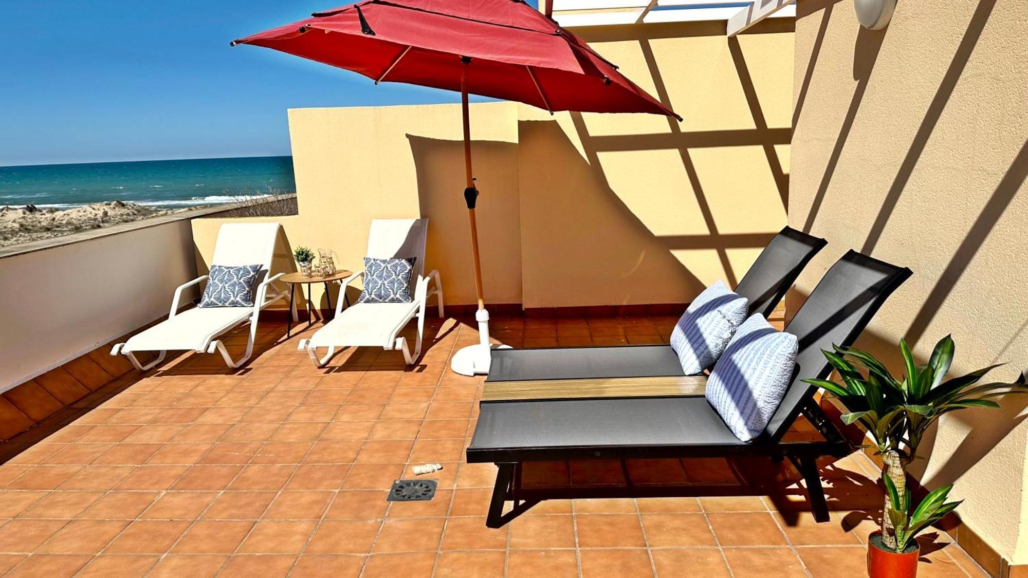 Casas Del Mar - Oliva Nova - Primera Linea De Playa Exteriör bild