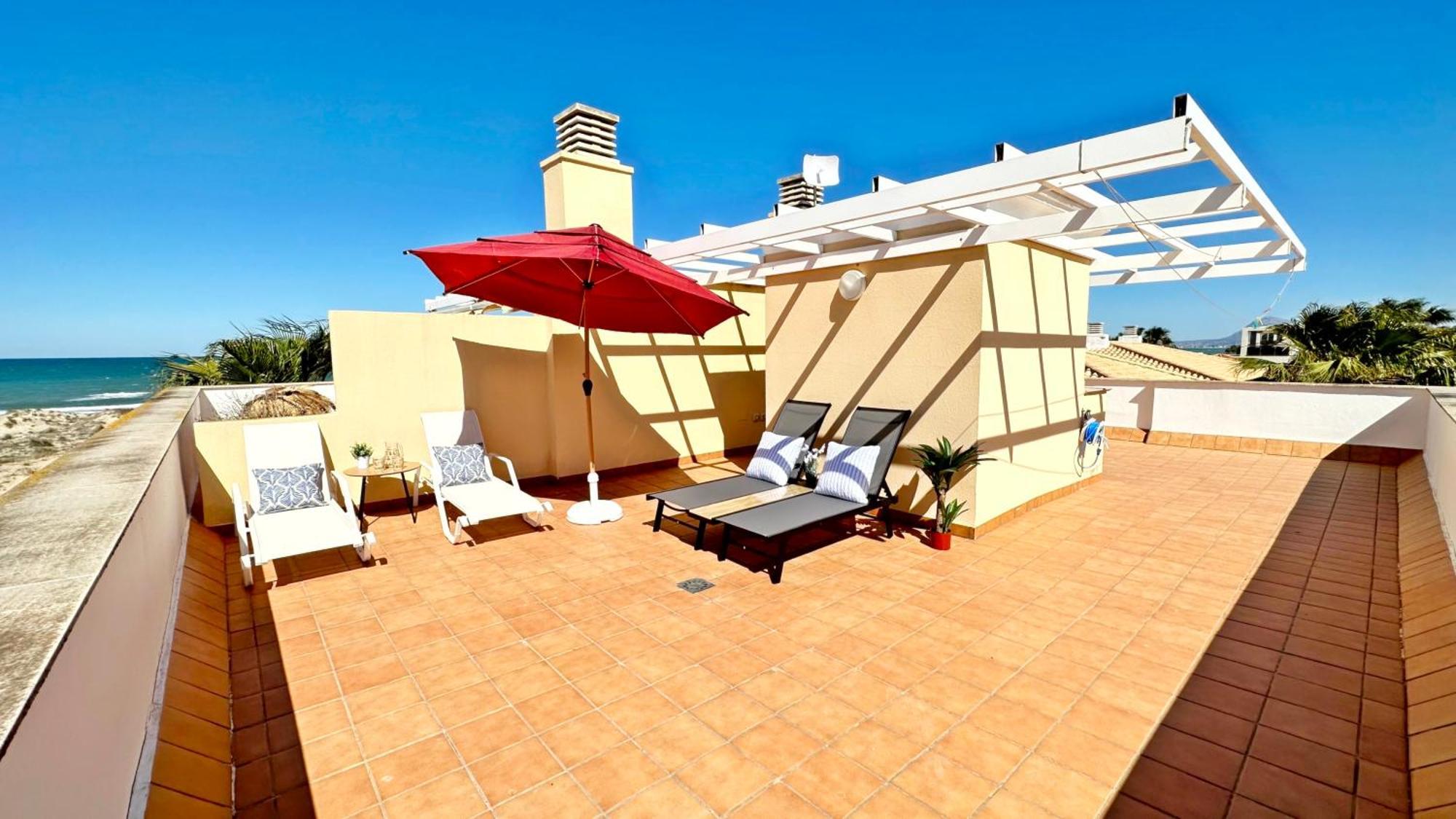 Casas Del Mar - Oliva Nova - Primera Linea De Playa Exteriör bild