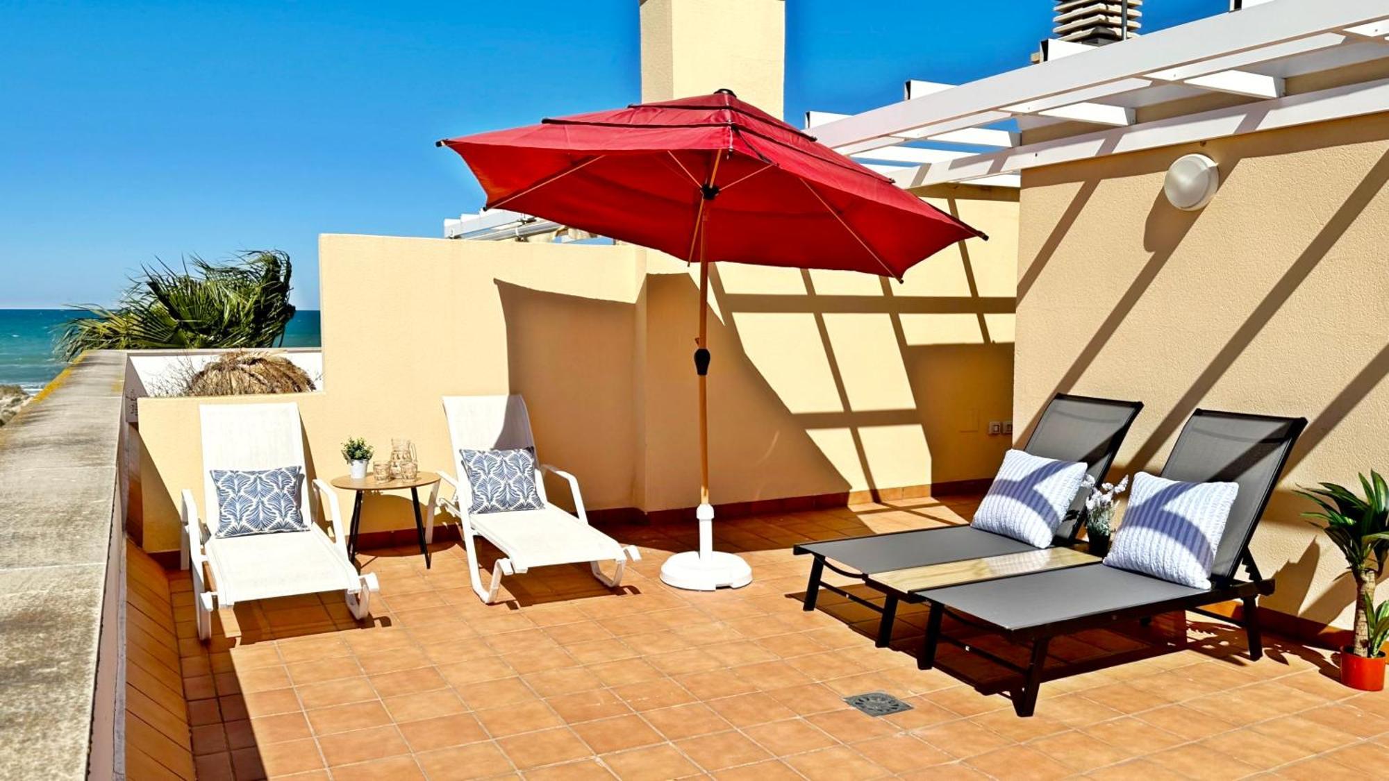 Casas Del Mar - Oliva Nova - Primera Linea De Playa Exteriör bild